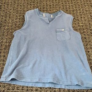 Vintage blue tank.